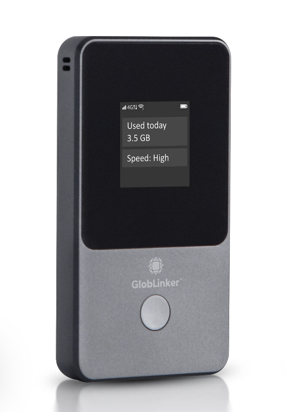 GlobLinker Portable WiFi Homepage