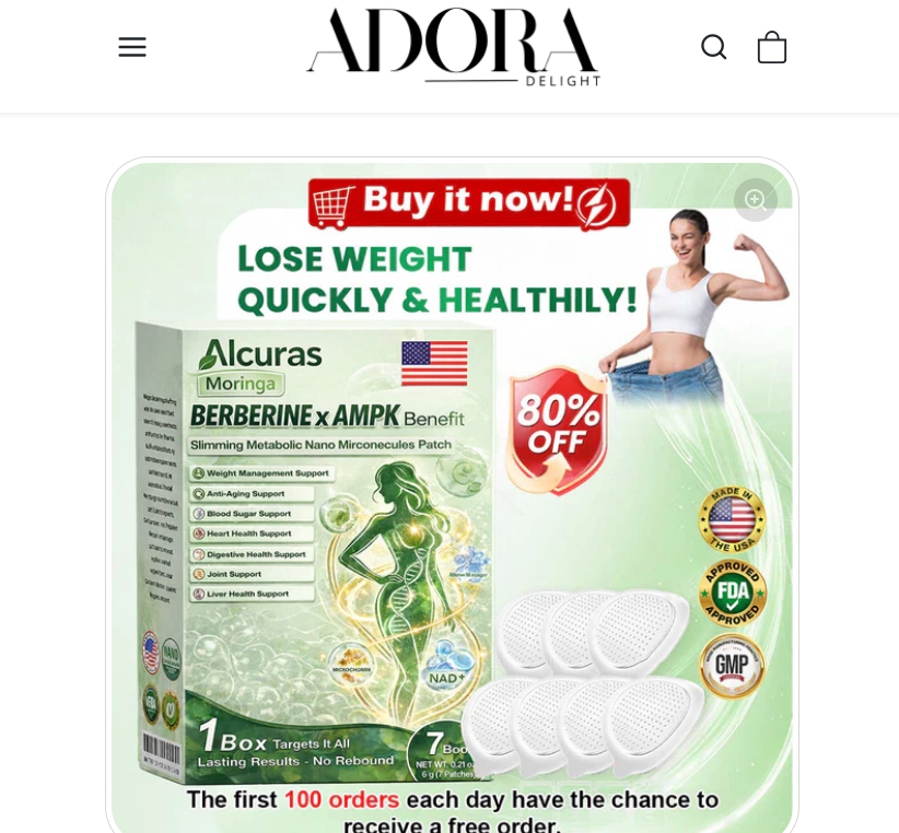 Adora Delight Microneedle NAD Patch