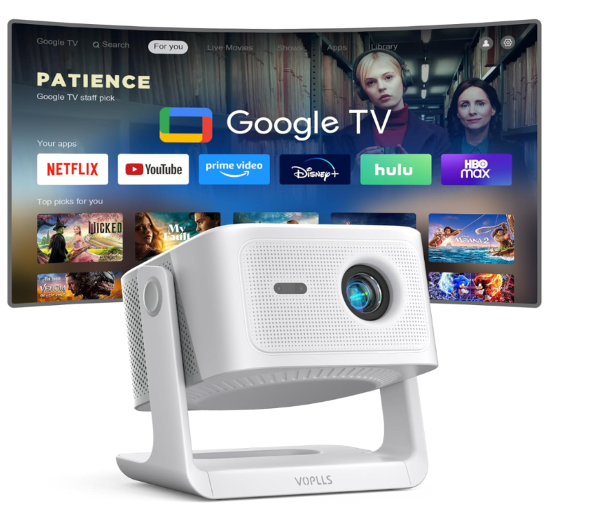 Voplls G3 Pro Projector for Gaming
