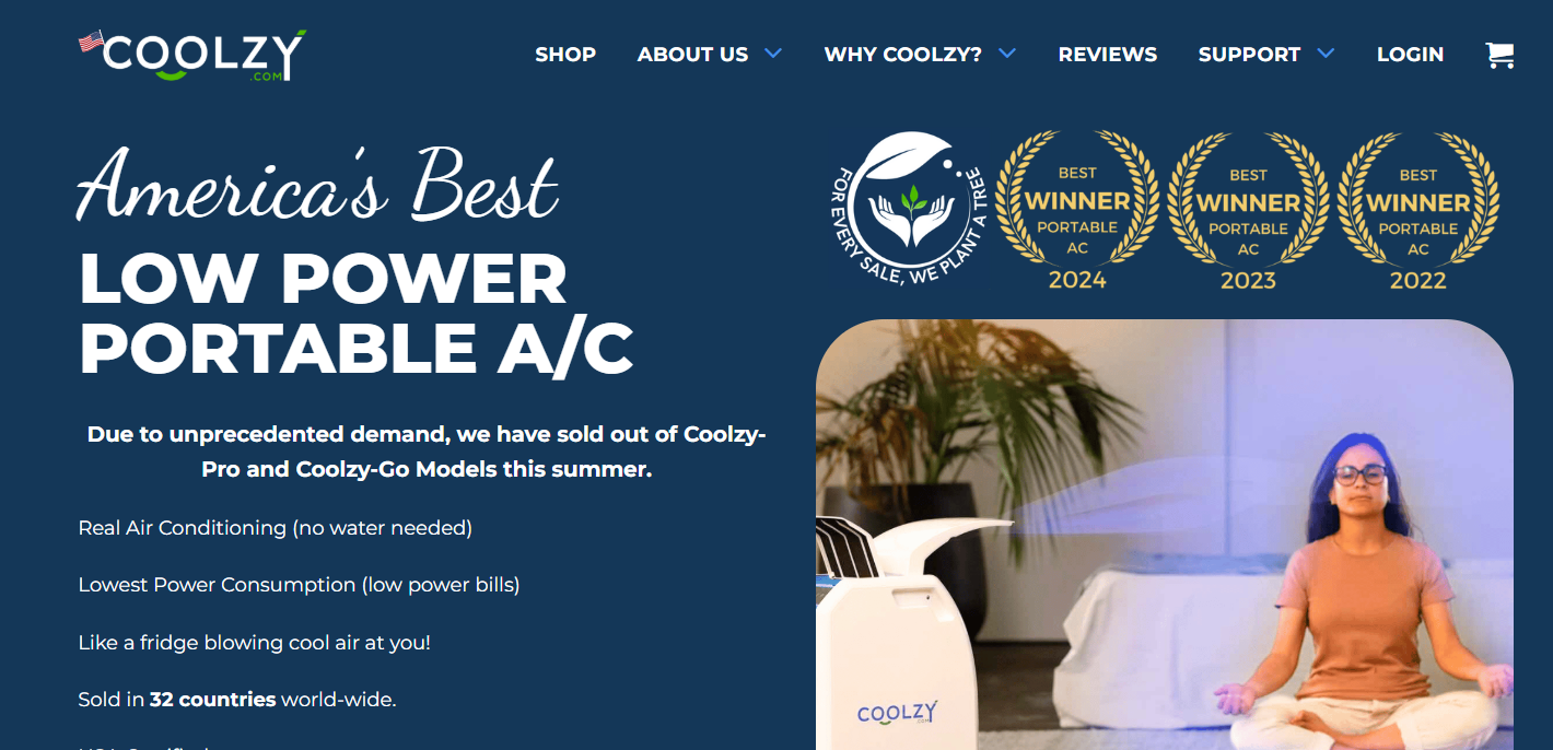 Coolzy Portable AC