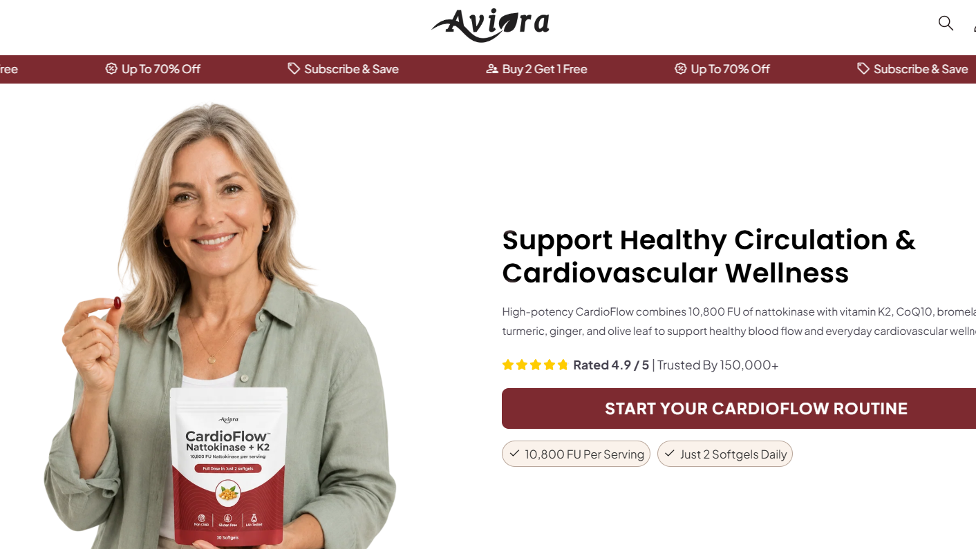 Aviora CardioFlow Capsules