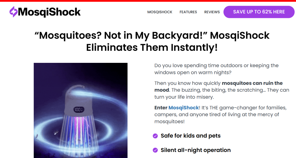 MosqiShock Zapper