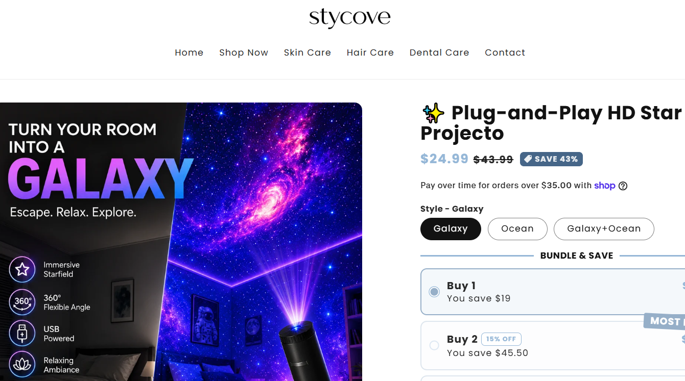 Stycove Projector