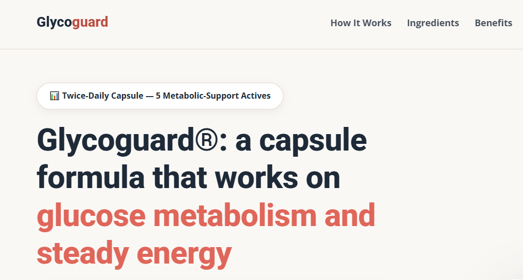 Glycoguard Blood Capsules