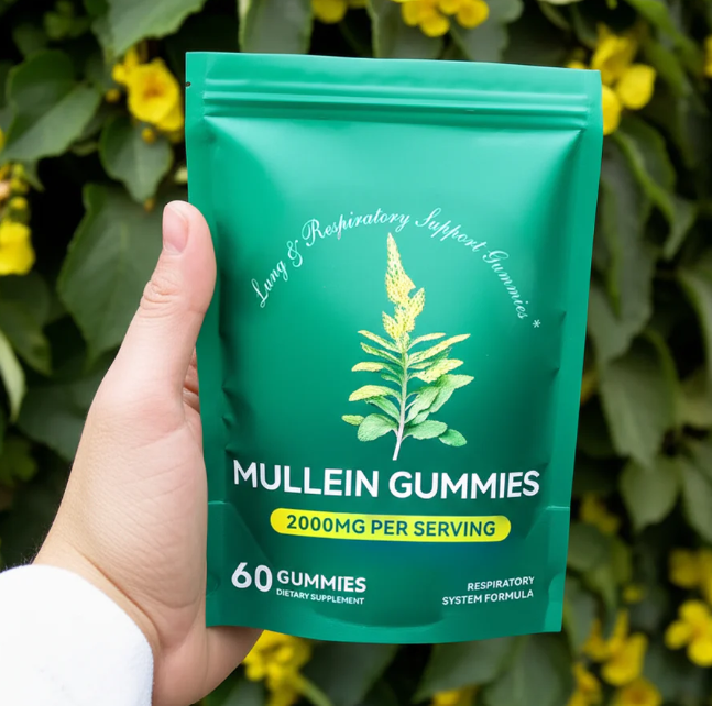 BreatheFree Mullein Gummies