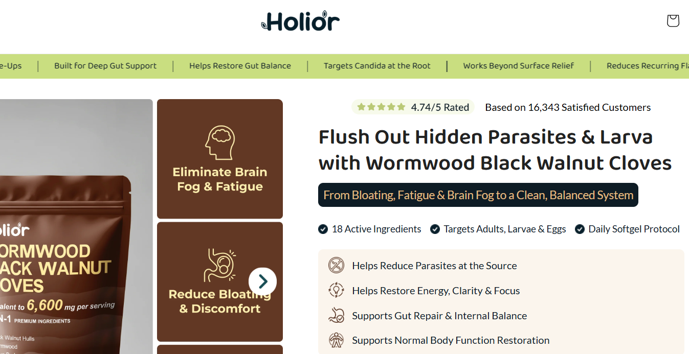 Holior Wormwood Black Walnut