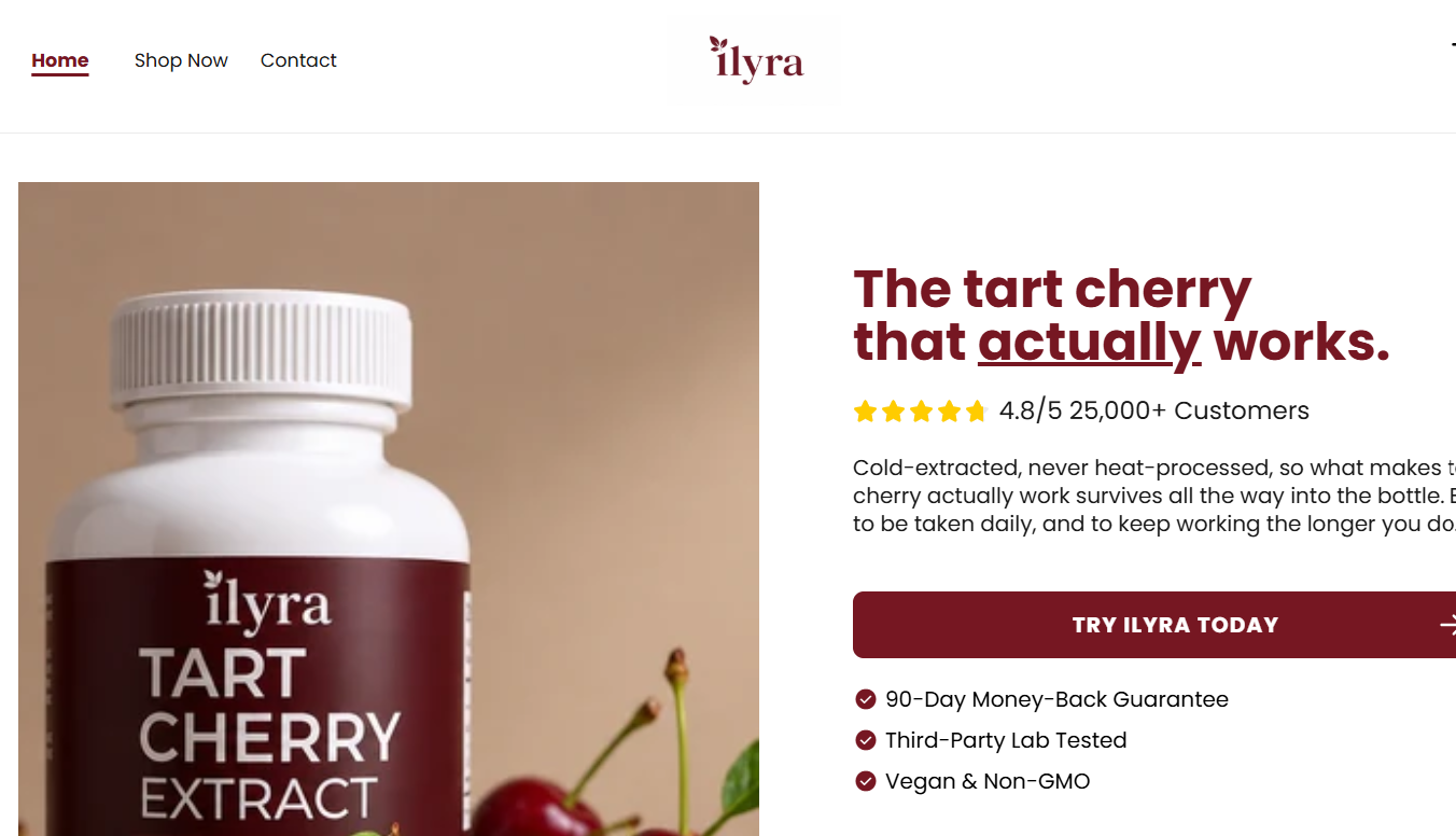 Ilyra Tart Cherry Extract 