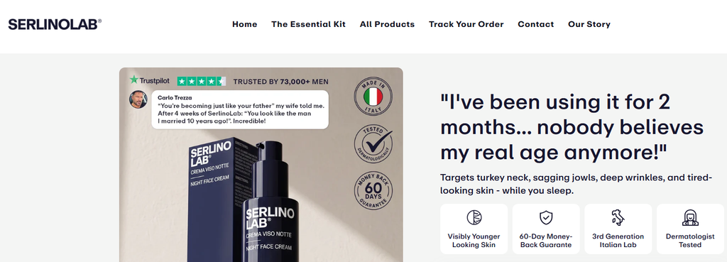 SerlinoLab Night Face Cream