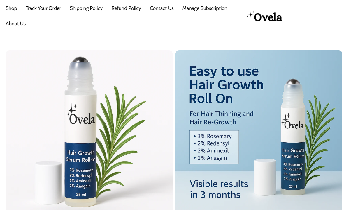 Ovela Hair Growth Serum